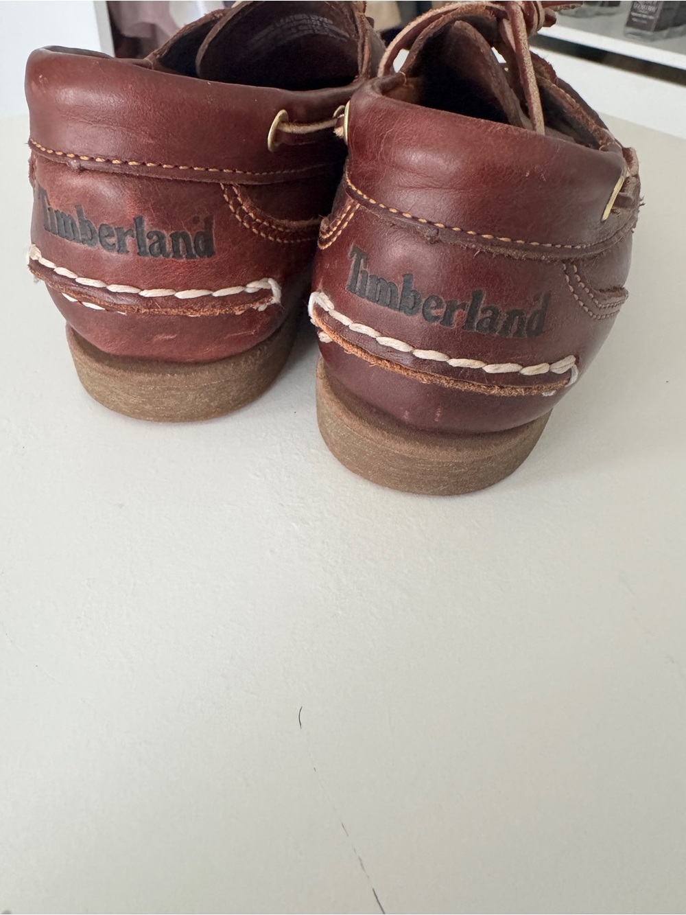 Timberland Brown Leather Boat Shoes
